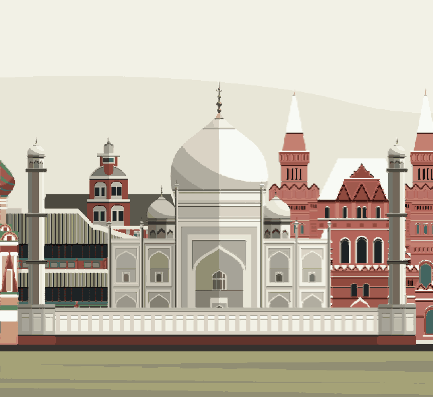 Taj Mahal - India