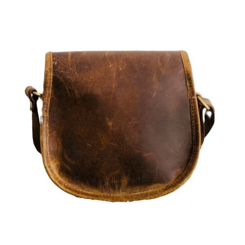 Craftshades – 7.9 Inch Buffalo Leather Sling Bag for Girls and Boys