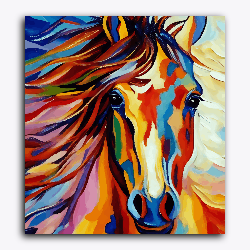Horses Abstract