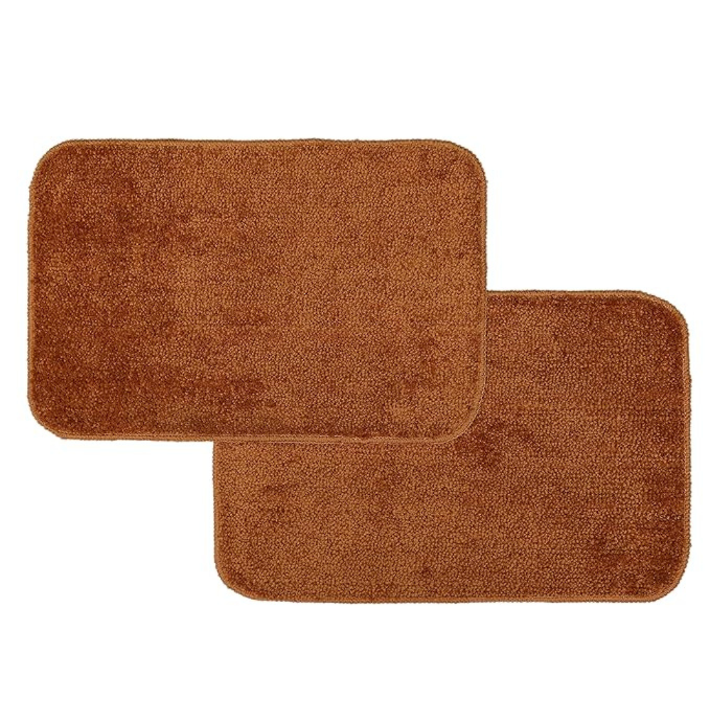 The Home Talk Microfiber Bath Mats Ultra Soft Water Absorbent Carpets