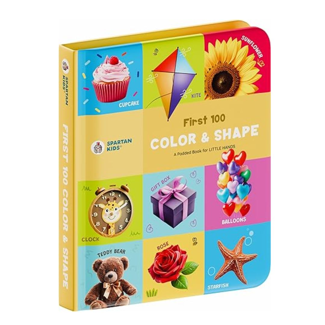 Spartan Kids My First Padded Book of Color & Shape for Children