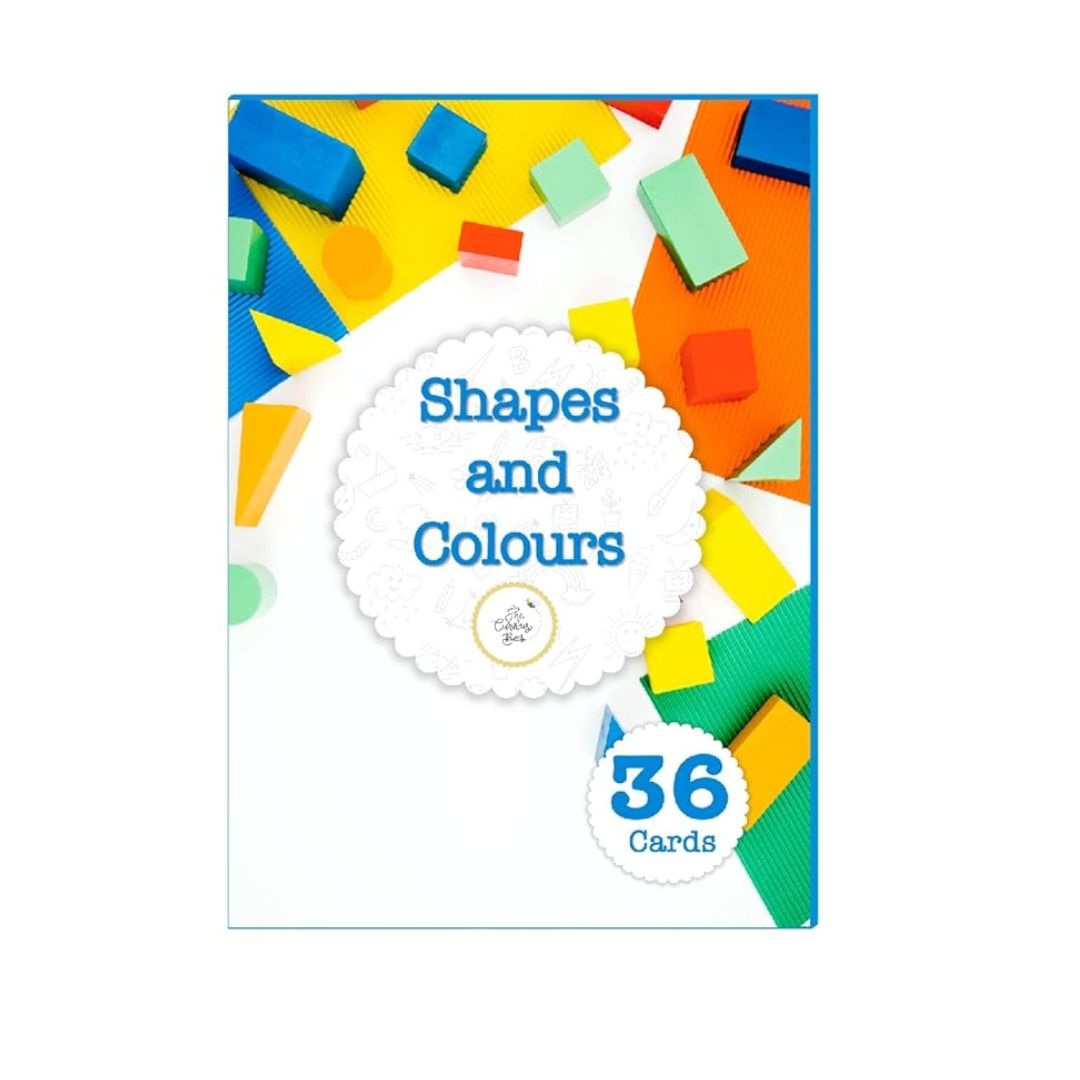 The Curious Bees Shapes and Colors Flash Cards Age Group 1-4 Years
