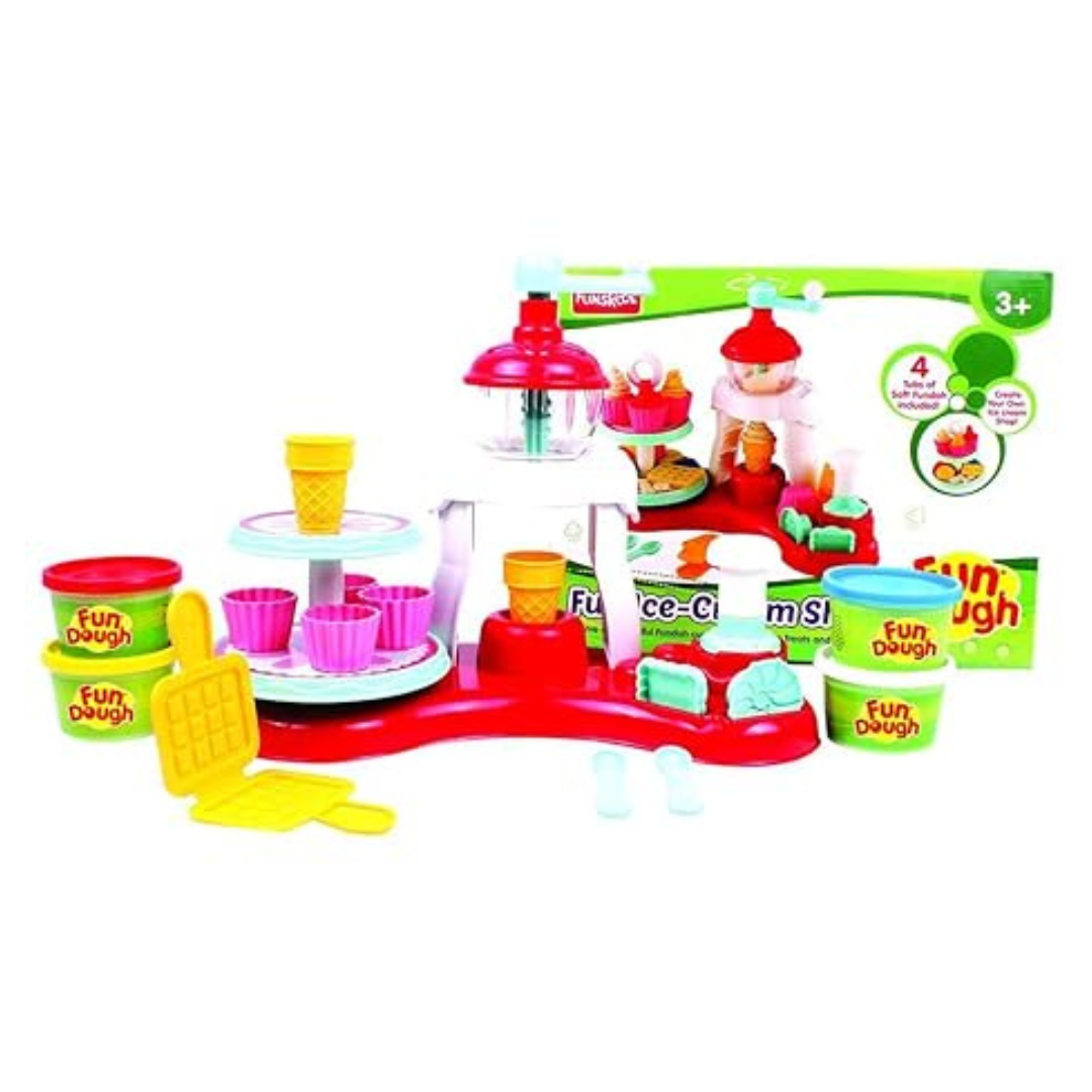 Funskool Fun Dough Ice Cream Shop Multi Colour Carton