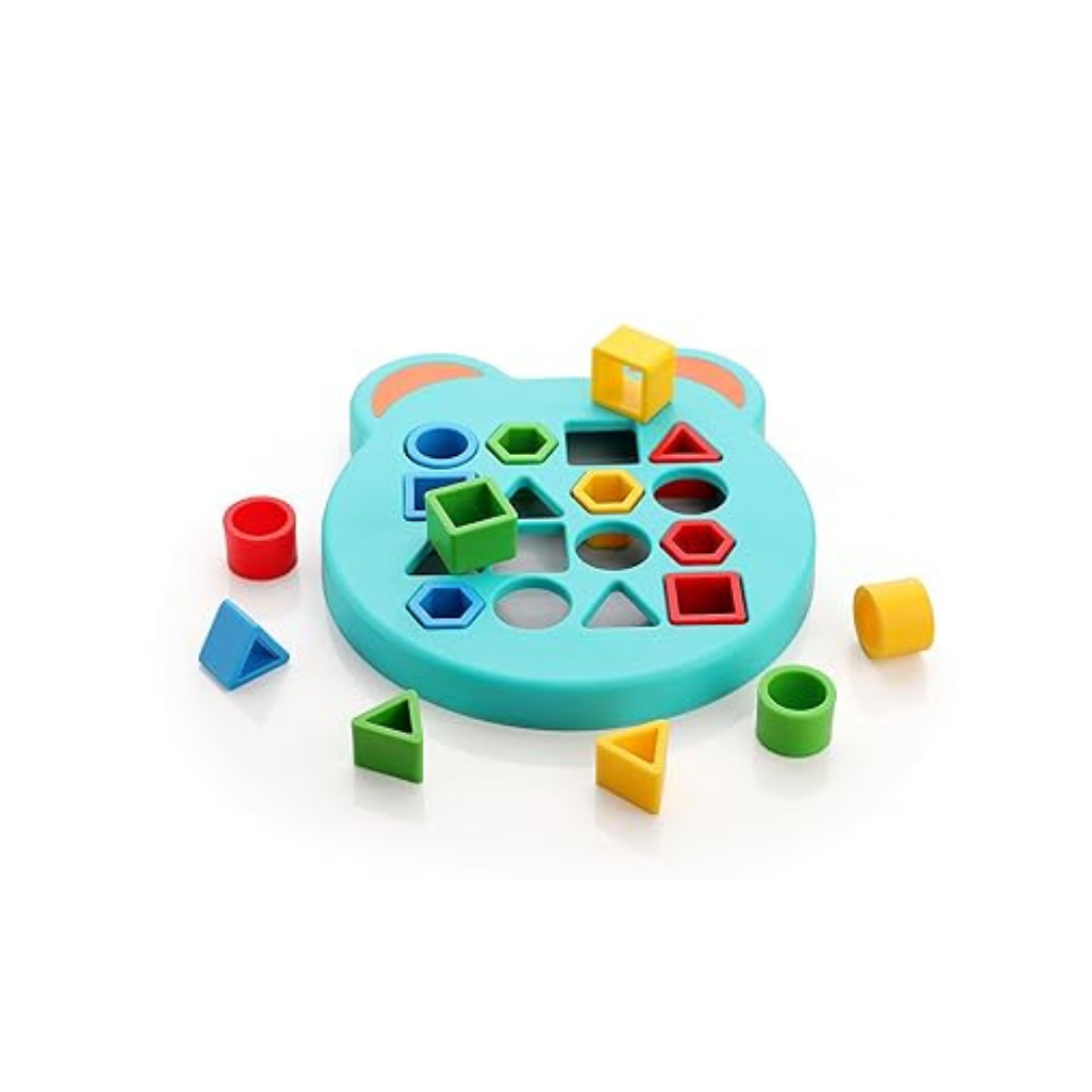 Zudo Shape Matching Game Color Sensory Educational Toy Children Puzzles