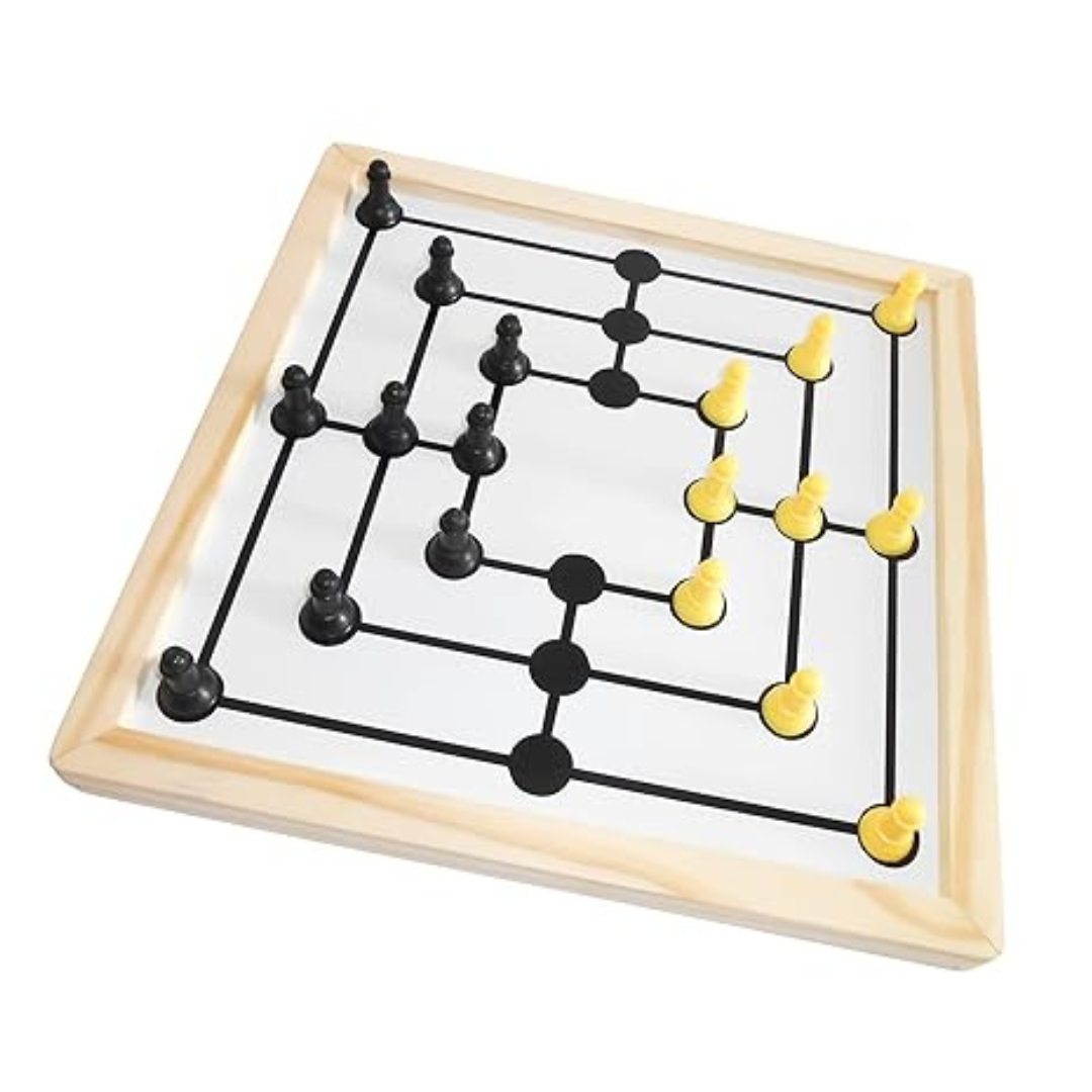 Zudo Toys Family Game 2 in 1 Chess