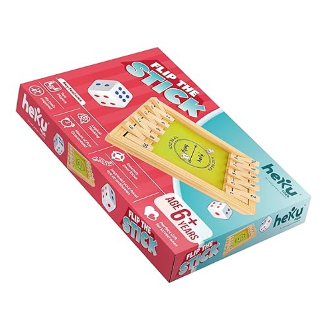 Zudo Toys Flip The Stick 2 Player Family Game