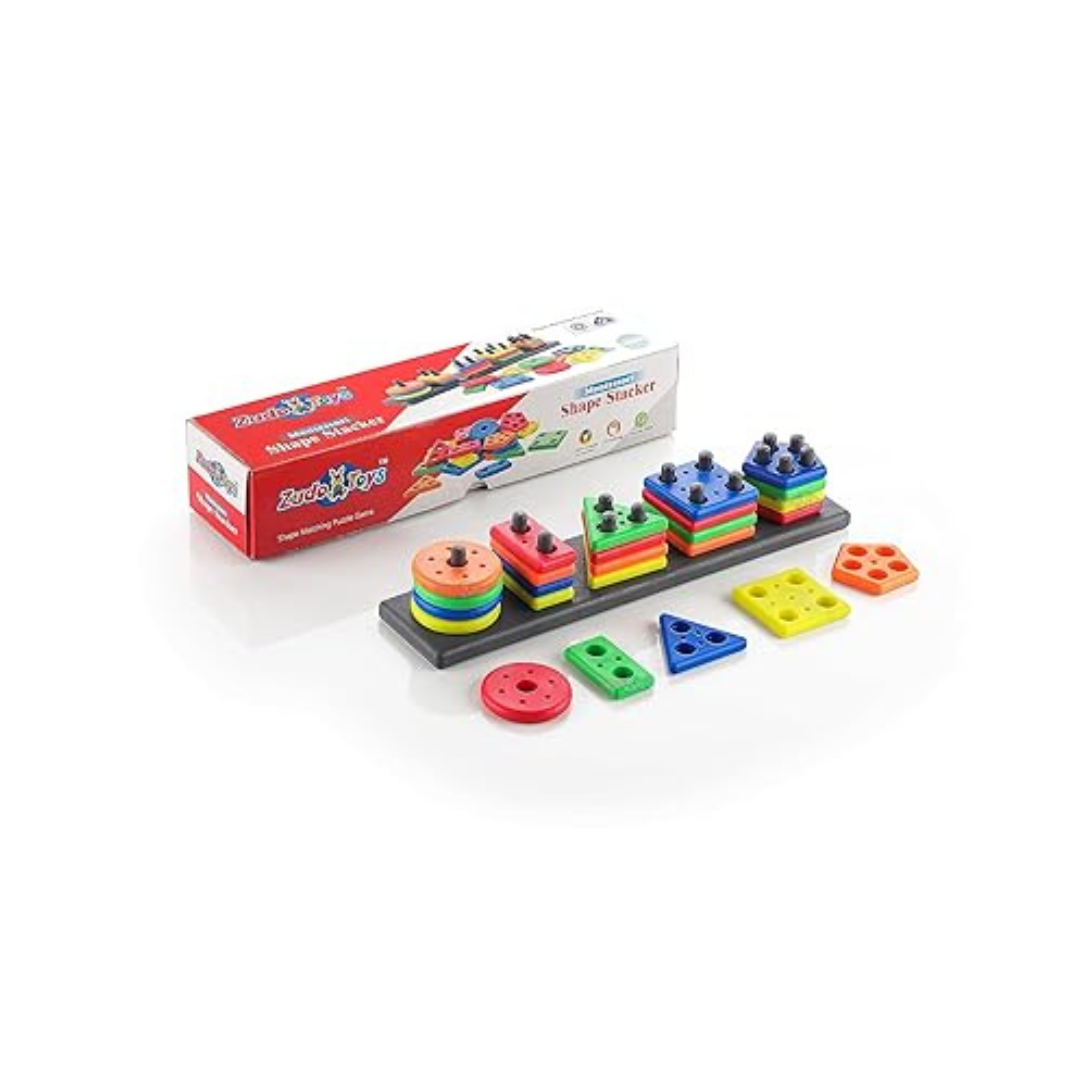 Zudo Toys Intellectual Smart Activity Fun And Learning Geometrics