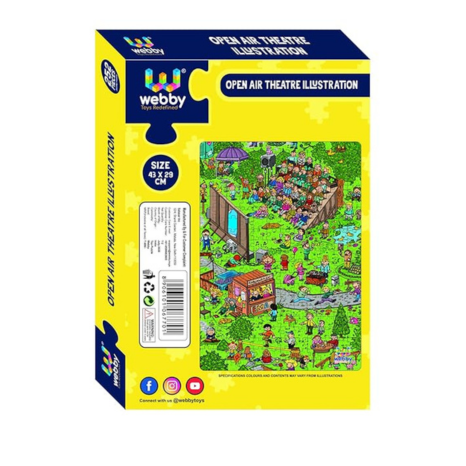 Webby Flight Exhibition Illustration Jigsaw Puzzle 252 Pieces