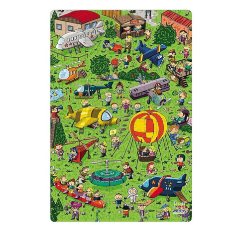 Webby Flight Exhibition Illustration Jigsaw Puzzle 252 Pieces