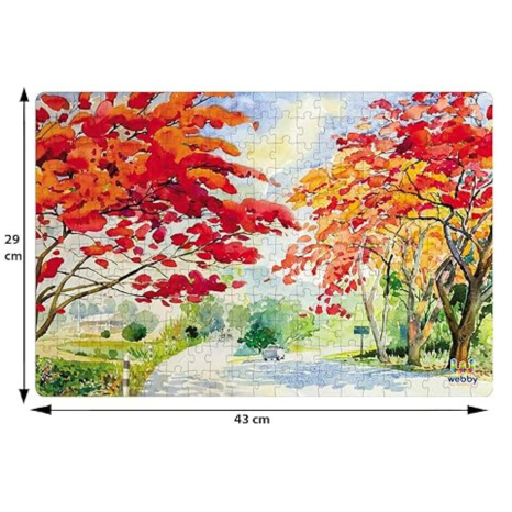 Webby Kids The Landscape Painting Jigsaw Puzzle 252 Pieces