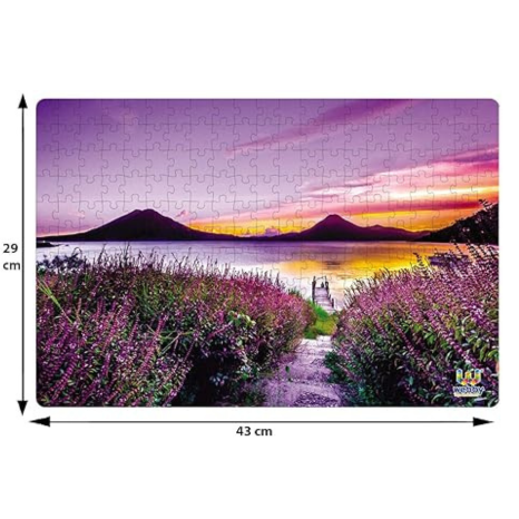 Webby Kids Lavender Farms Jigsaw Puzzle 252 Pieces