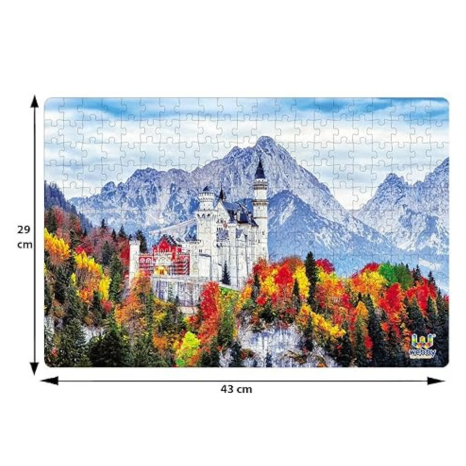 Webby Neuschwanstein Medieval Castle Jigsaw Puzzle for Kid 252 Pieces