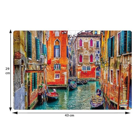 Webby Kids Venice, Italy Wooden Jigsaw Puzzle, 252 Pieces