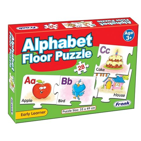 Frank Alphabet Floor Puzzle (28 Pieces) Early Learner Jigsaw Puzzle FunToys and Games - 10161