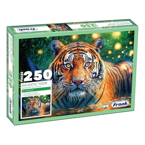 Frank Majestic Tiger Jigsaw Puzzle (250 Pieces) for Kids for Focus and Memory -34508