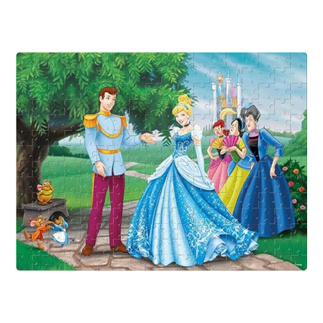 Frank Disney Princess Cinderella Jigsaw Puzzle (250 Pieces) for Kids for Focus and Memory -34404