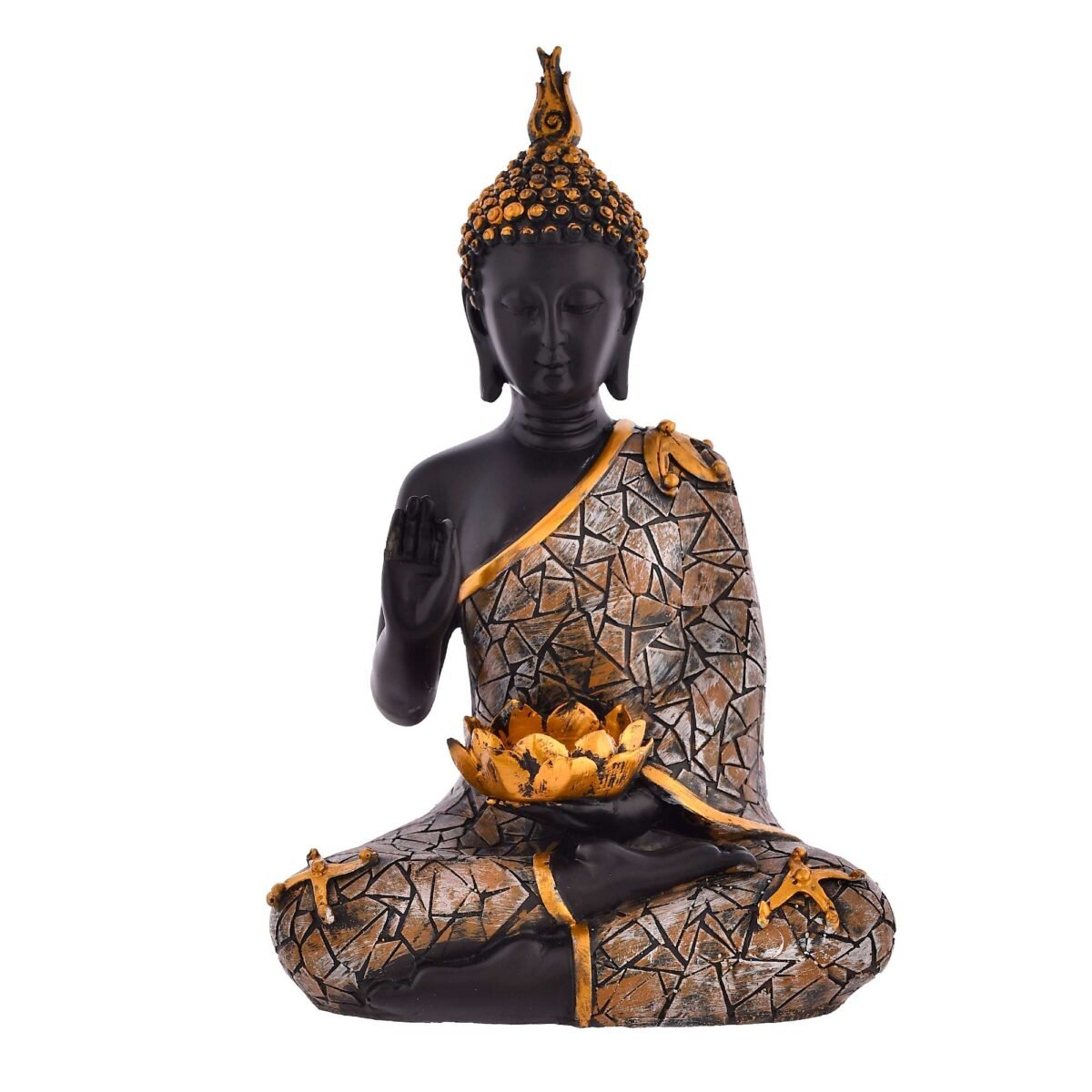 Beautiful Sitting Buddha Idol Statue