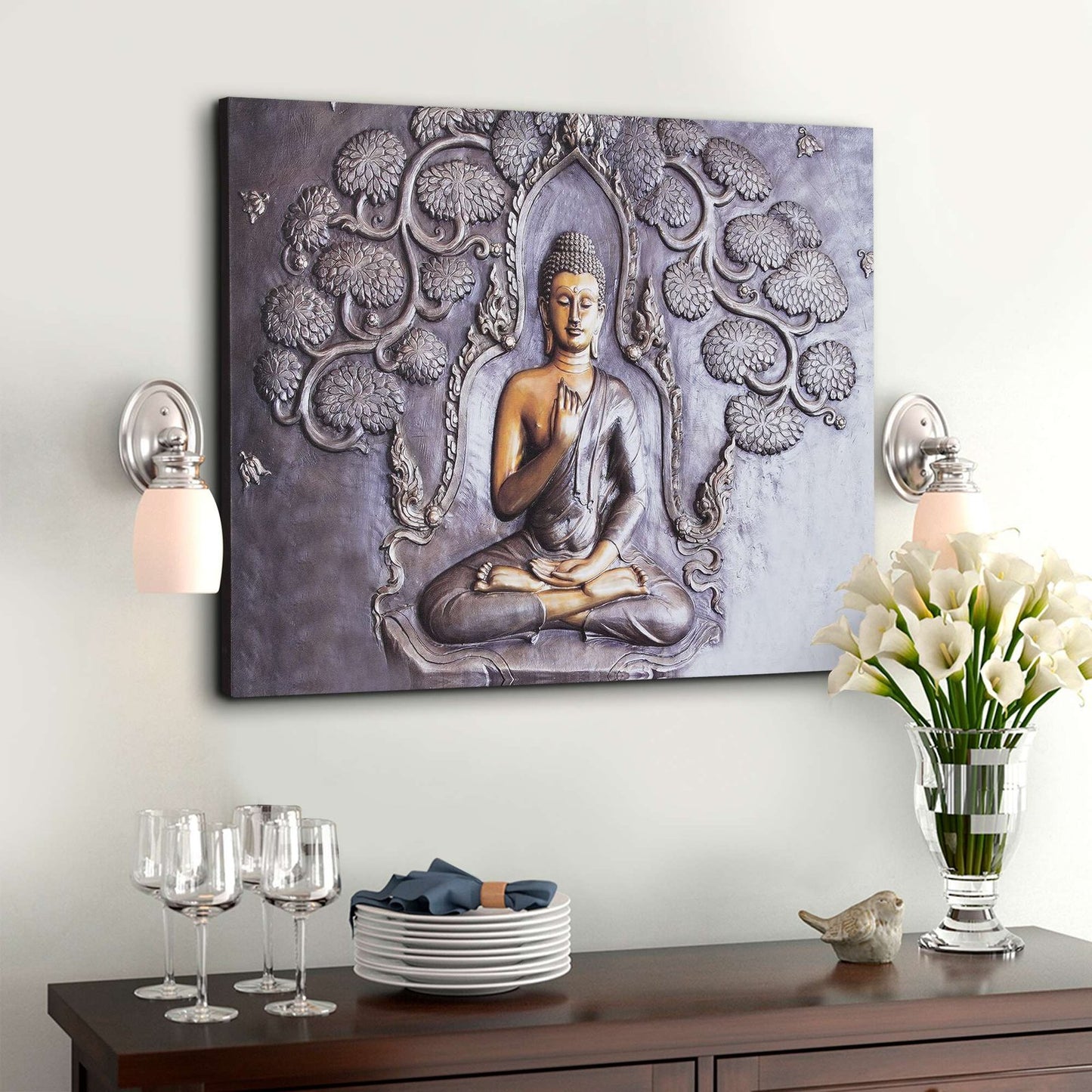 Framed Canvas Painting