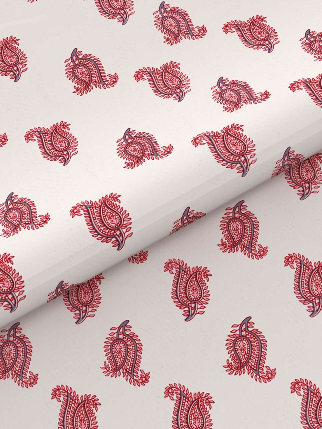 100% Pure Cotton Traditional Printed Bedsheet for Double Bed King Size Bedsheet with 2 Pillow Covers