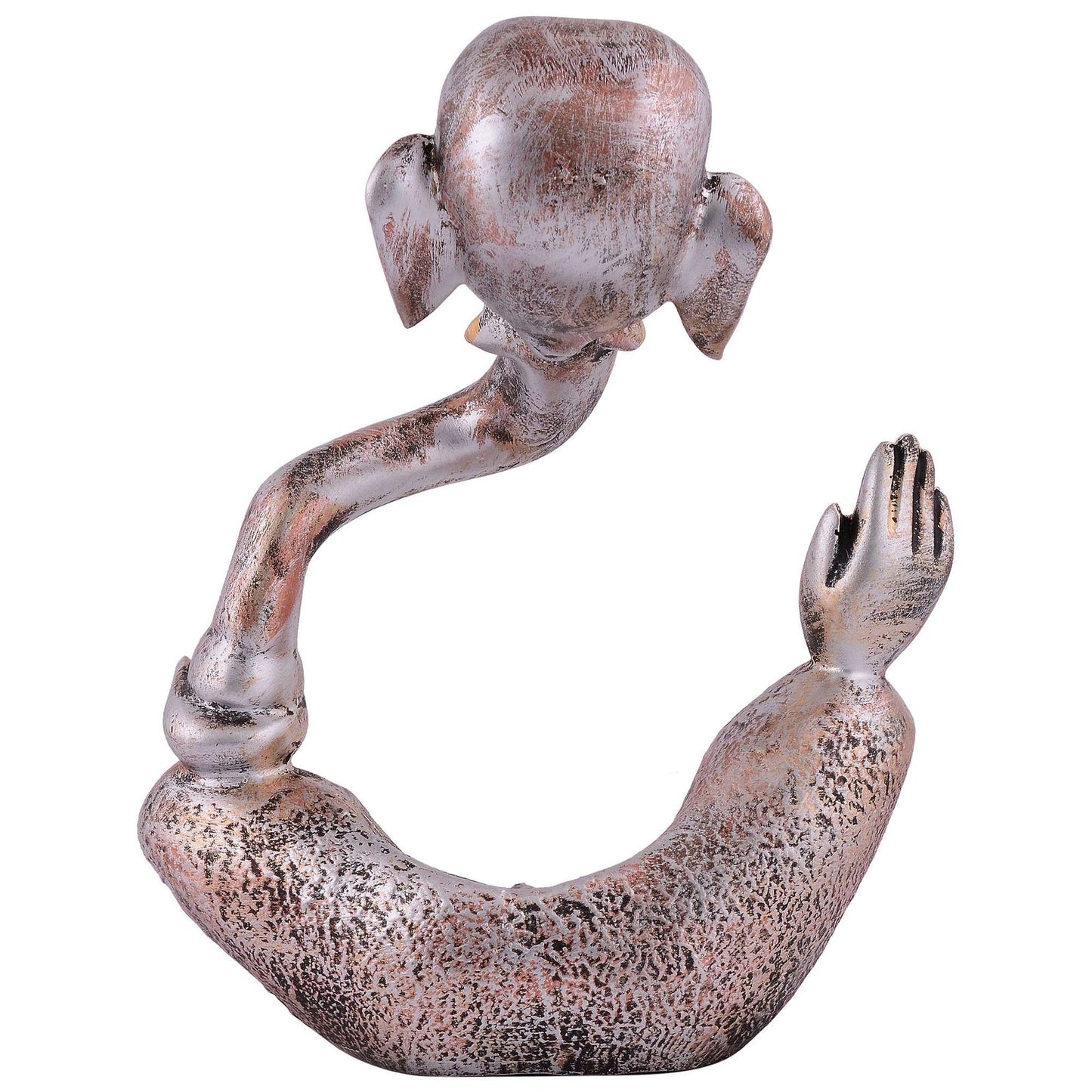 Ganesha Statue Idol Shriganesh Bhagwan Murti / Home, Office Decor / Car Dashboard / Side Table Brass Ganpati / Lord Vinayaka Statue / God of Luck & Success Sculpture / Gift Items