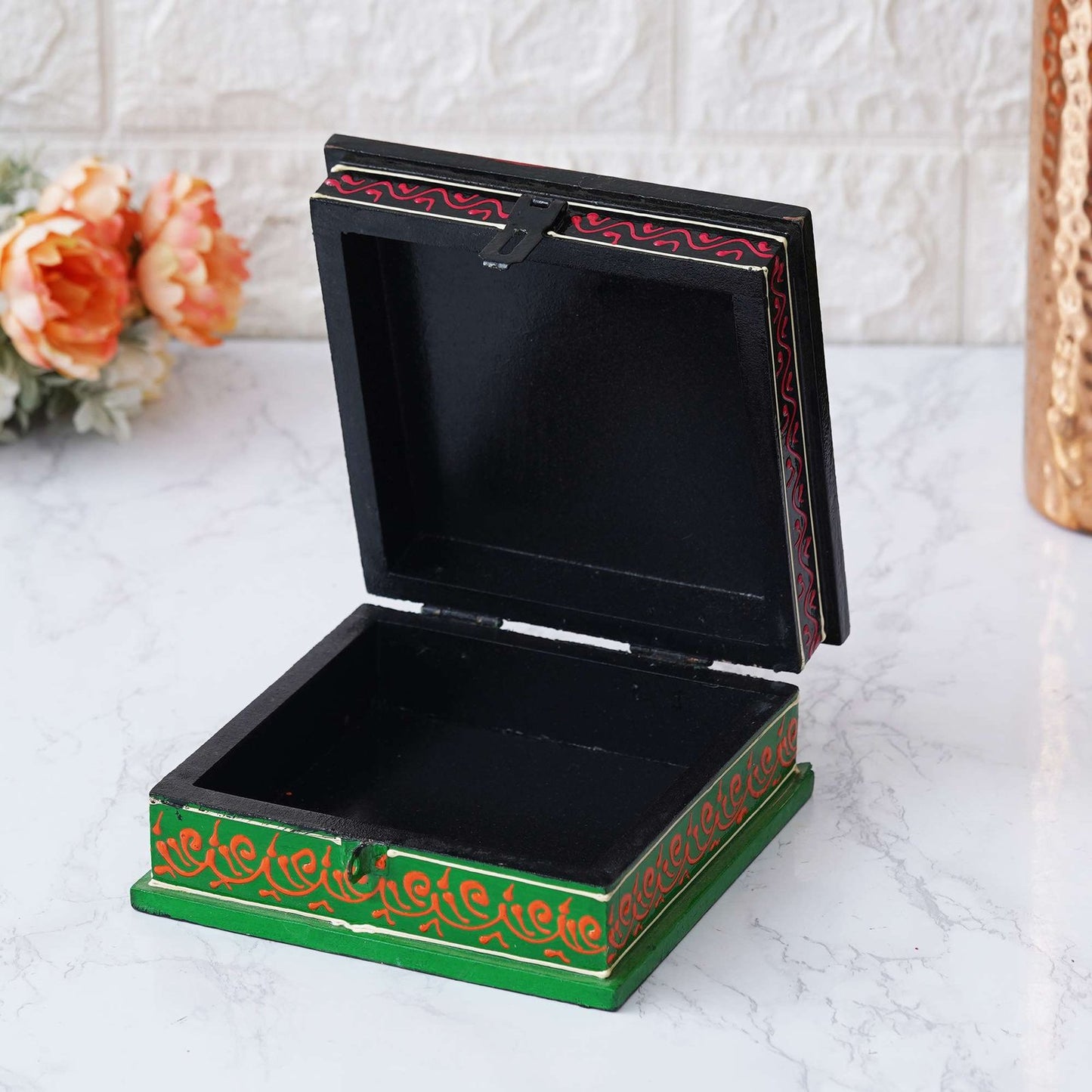 Handcrafted Wooden Rajasthan Jewellery Box: Traditional Elegance for Your Treasures