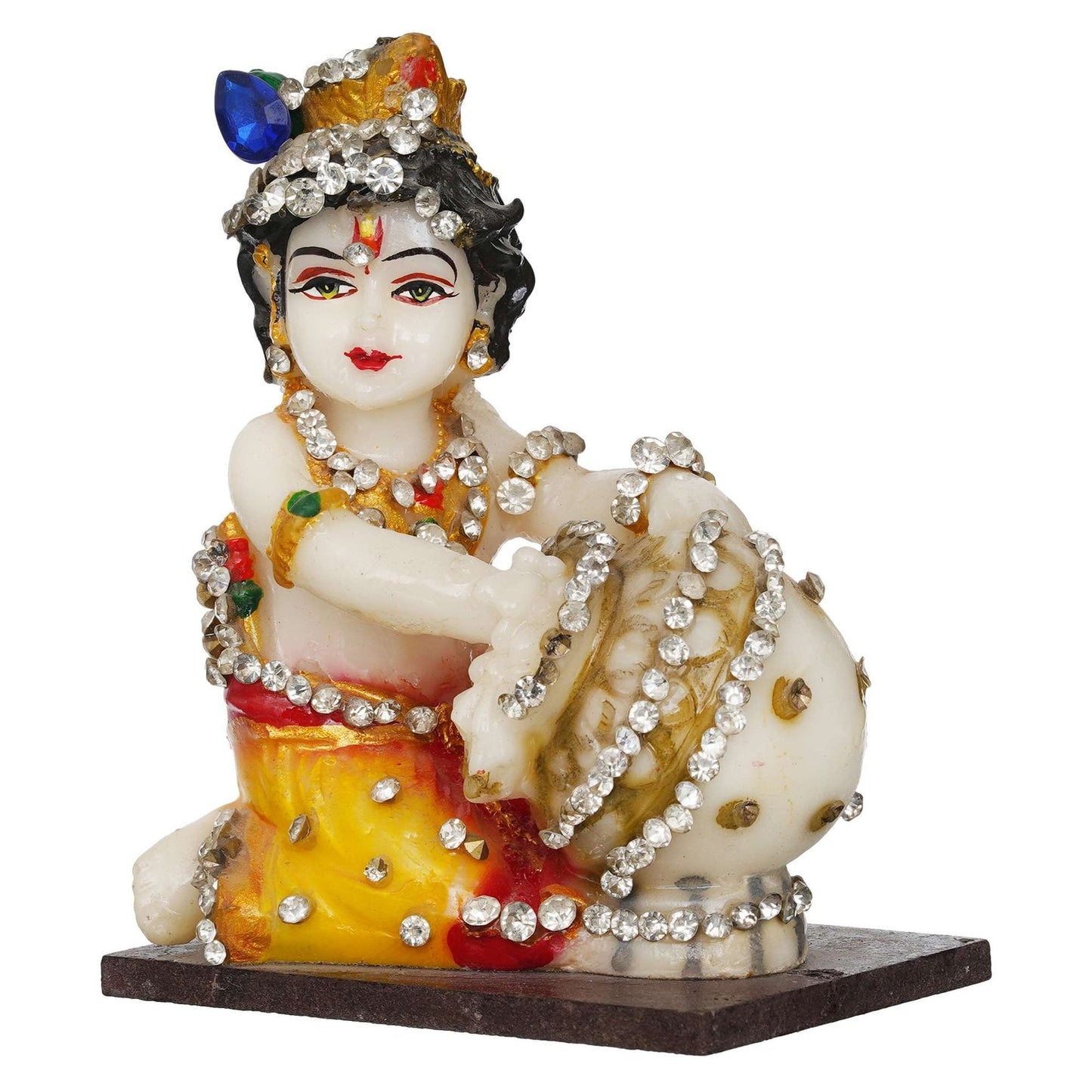 Lord Krishna Idol Makhan Chor Statue Gift Showpiece?