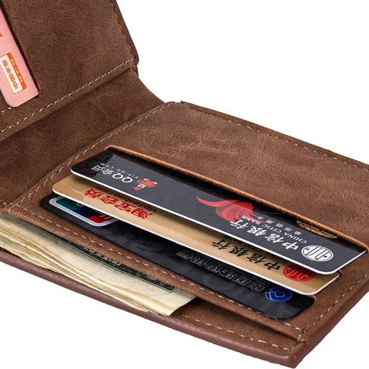 Mens wallet Vintage Leather