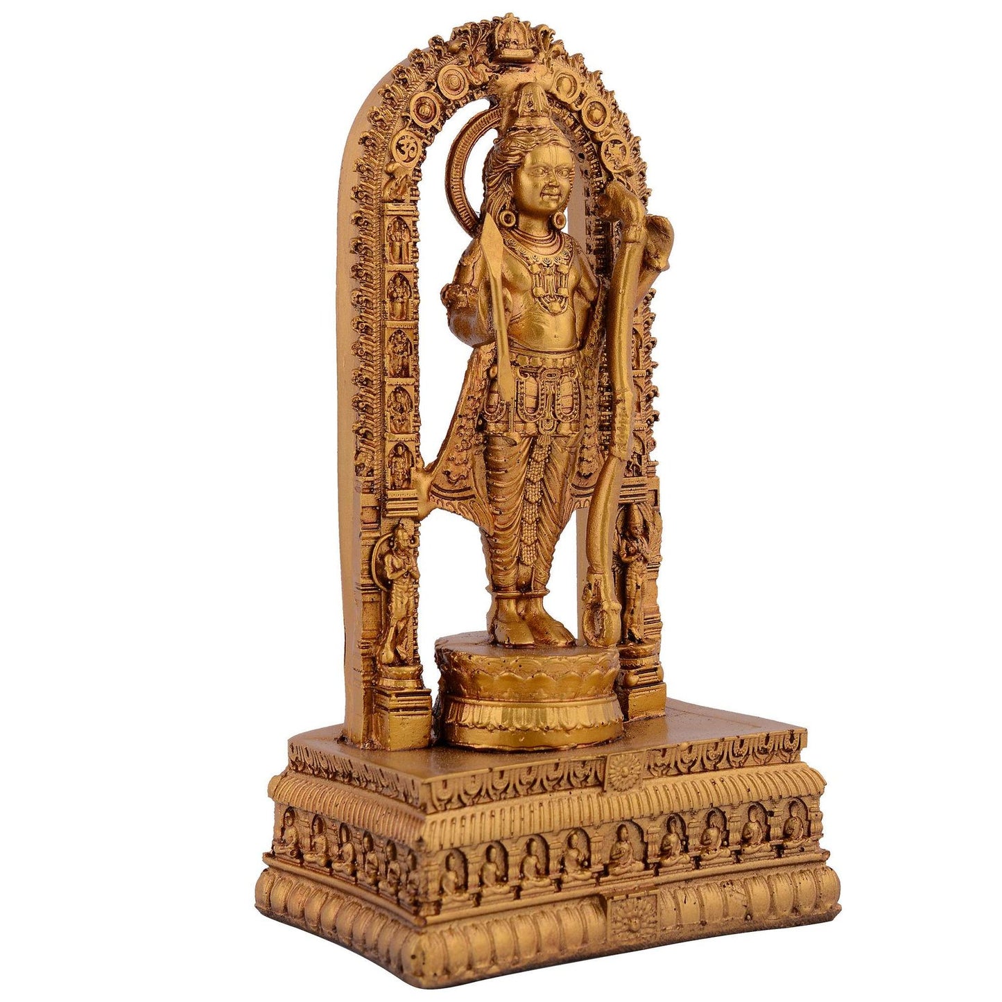 Ram Lalla Idol Ayodhya Murti Resin Shree Ram Lalla Statue Home Decor & Gifts, Office, Tample, Mandir Housewarming Decoration Items
