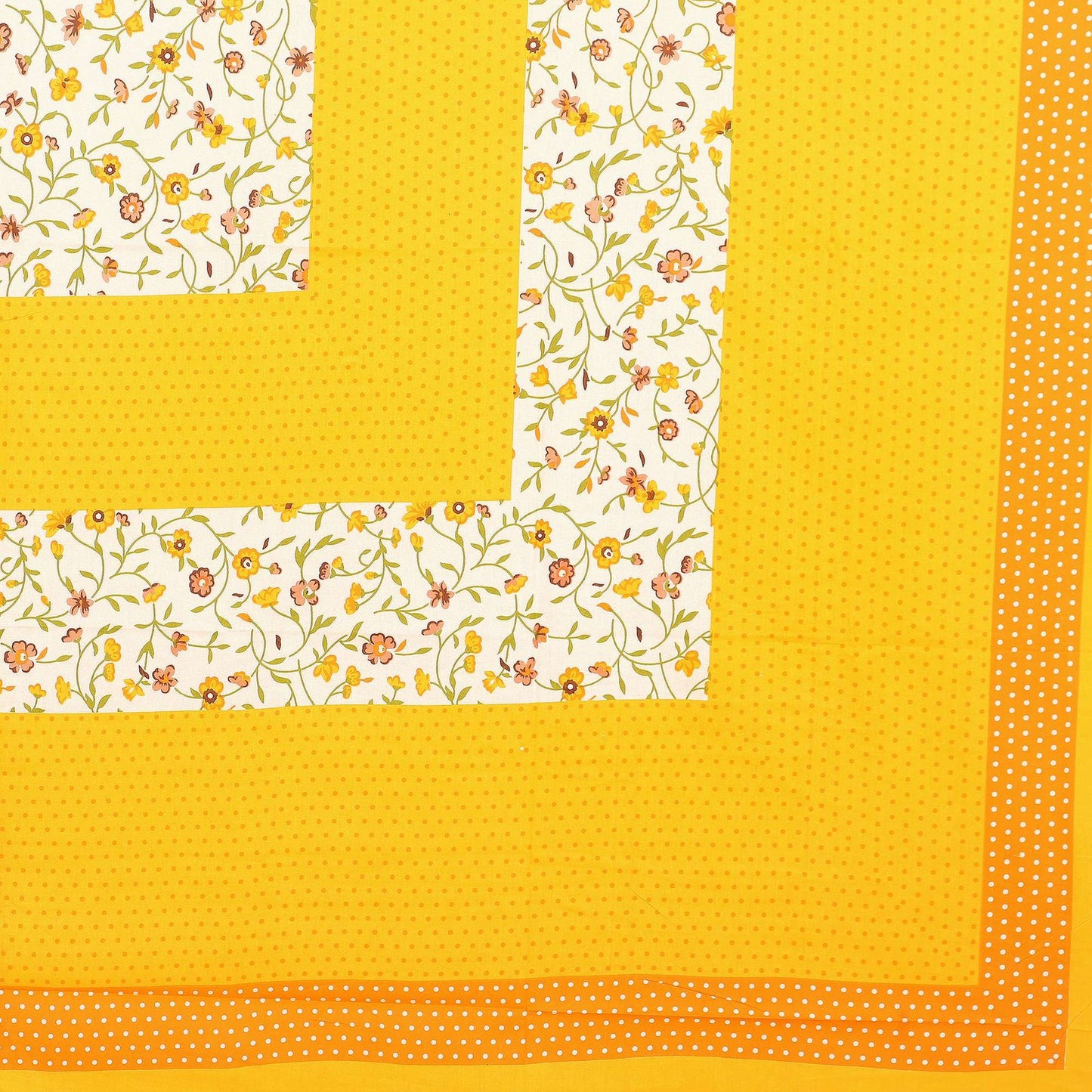 100% Pure Cotton Traditional Printed Bedsheet for Double Bed King Size Bedsheet with 2 Pillow Covers