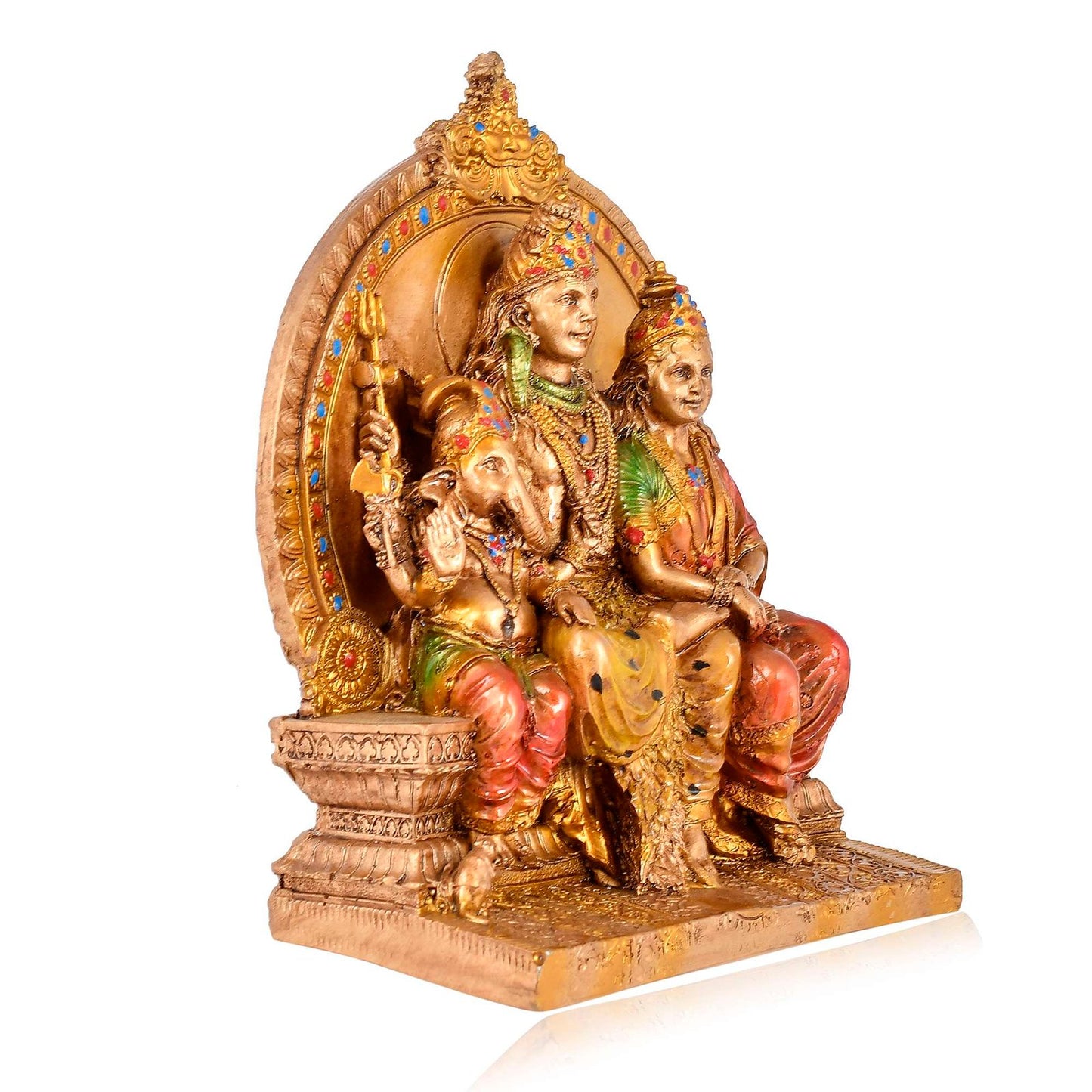 Shiva Family Idol | Shiva Parvati Statue |