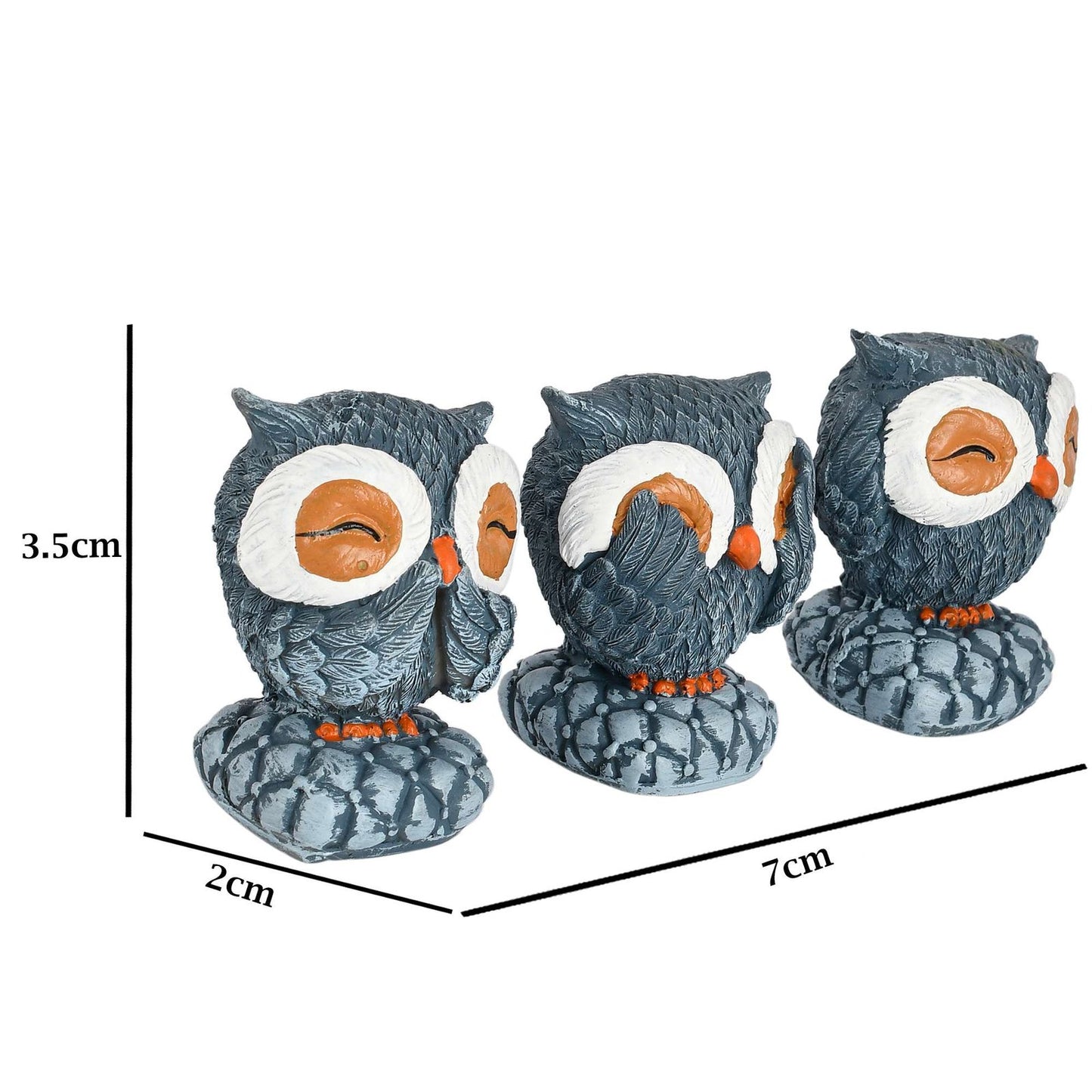 Set of 3 Owl Set