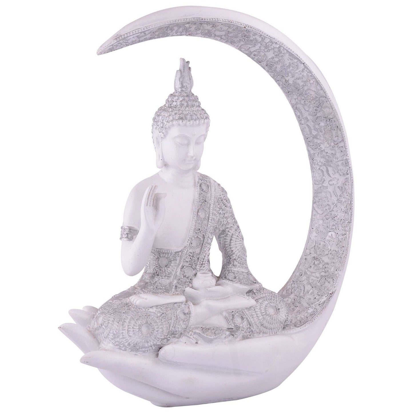 Buddha Idol Statue Showpiece Gift Gifting Item Polystone Home Decor Decoration