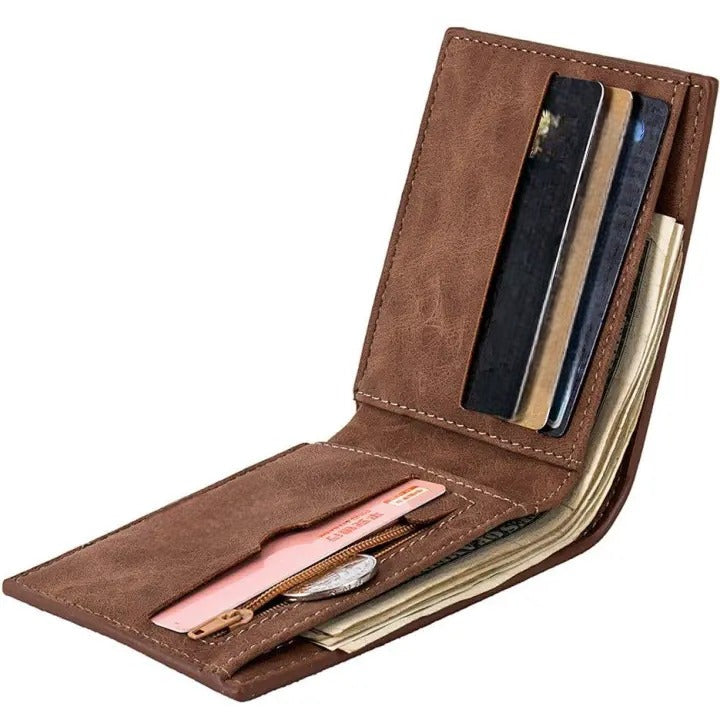 Mens wallet Vintage Leather