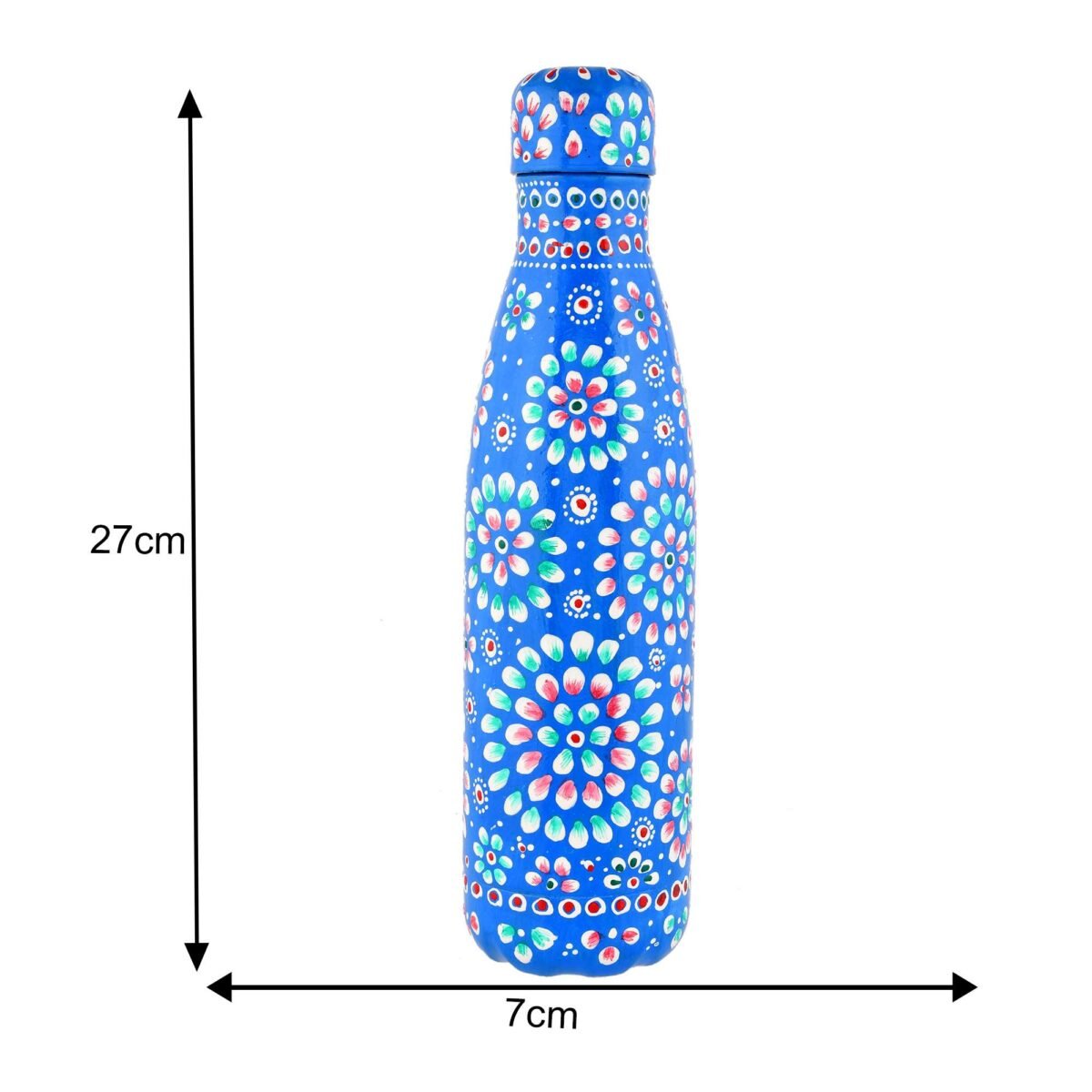 Premium Aluminium Water Bottle 27×7 – Leakproof Reusable Flask for Hydration On-The-Go