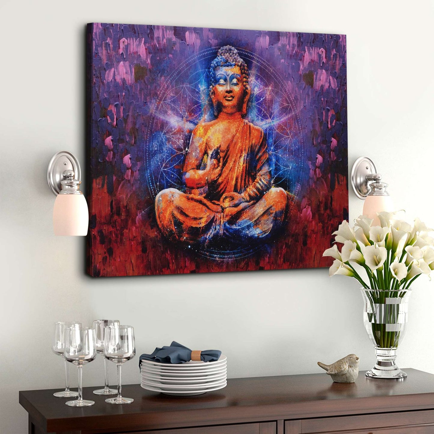Framed Canvas Painting