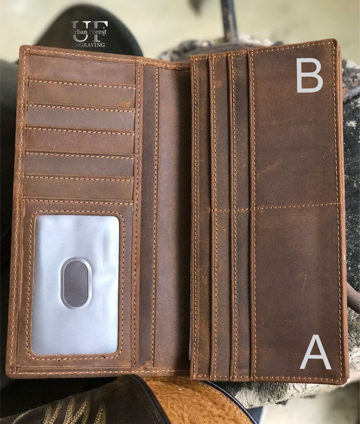 Men Leather Clutch