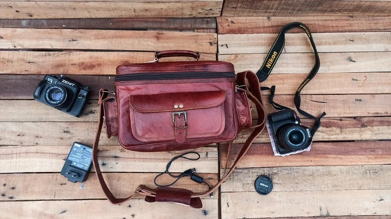 Craftshades Leather Camera Bag