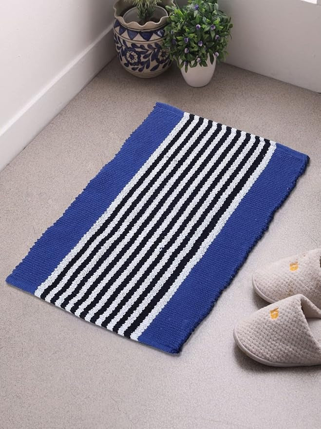 SARAL Home Soft Cotton Multi Purpose Rectangular Rug
