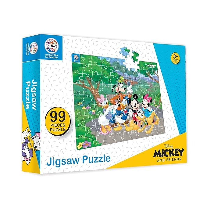 Ratna's 99 Pieces Disney & Marvel Series Jigsaw Puzzle for Kids