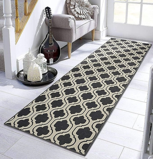 Saral Home Soft Cotton Durable & Washable Multipurpose Runner for Home