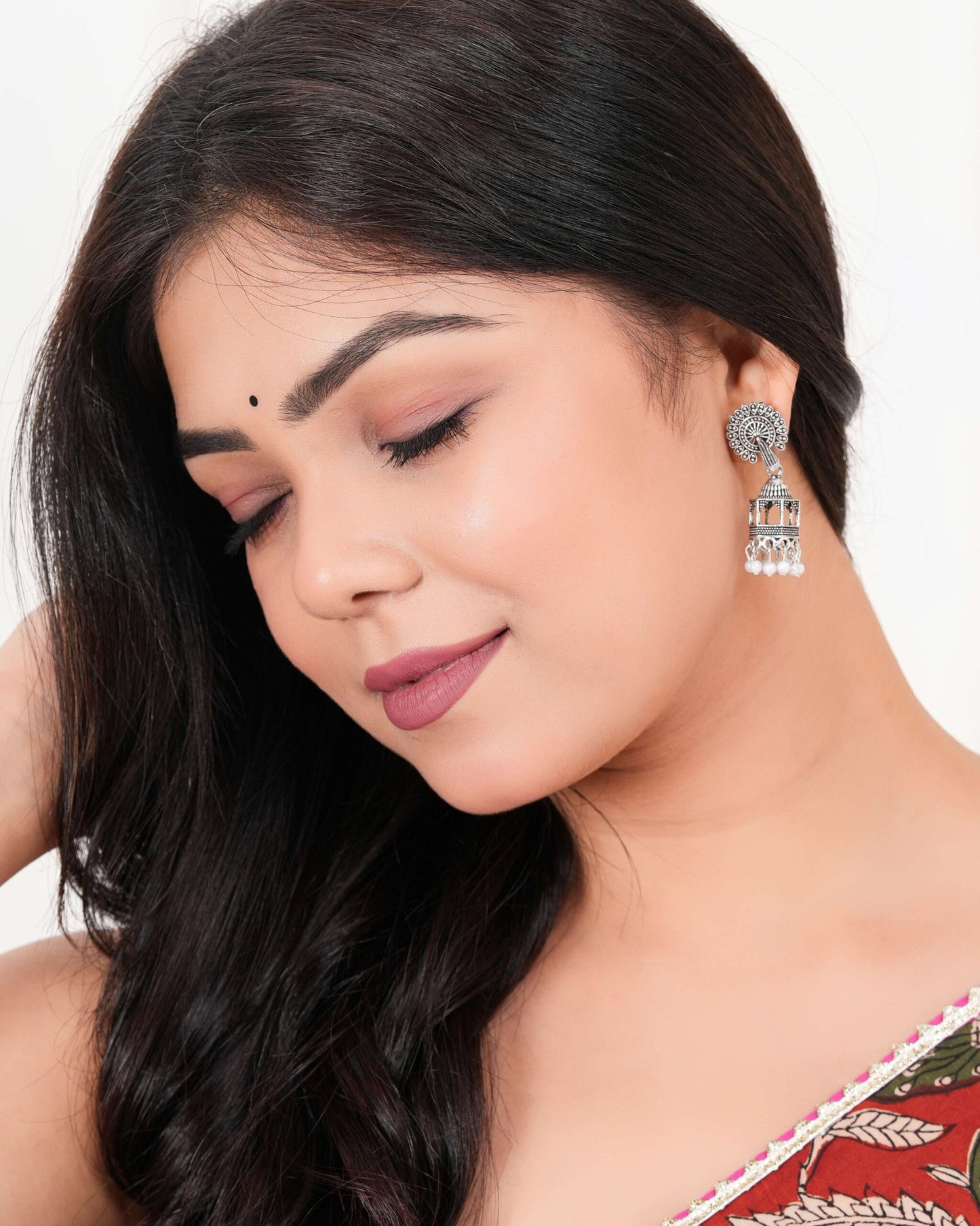 Women’s Indian Bollywood Stylish AZ838-OXidised Earrings Traditional Ethnic Jhumka/Jhumki Earrings for Women – Unique Design