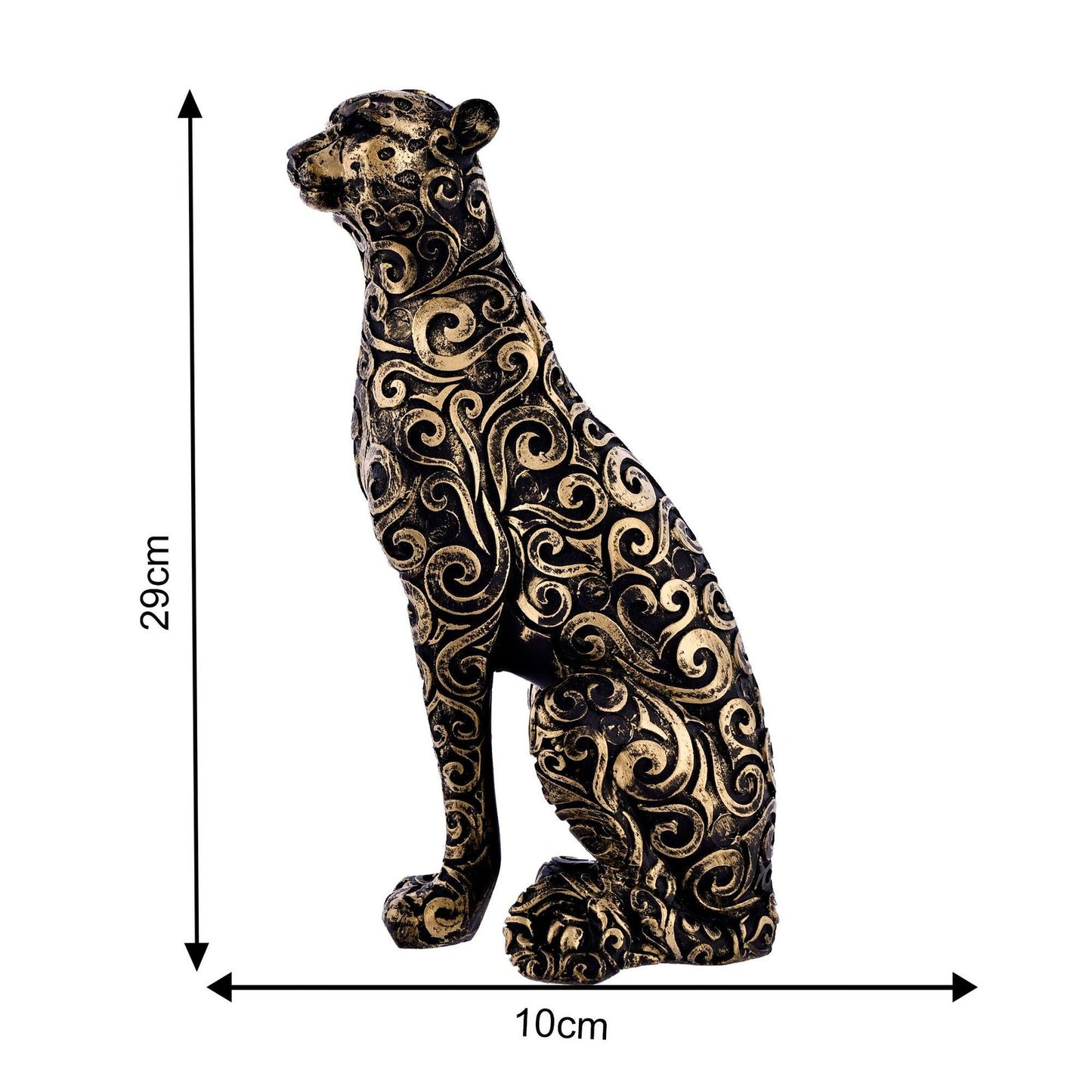 Sitting Panther Showpiece