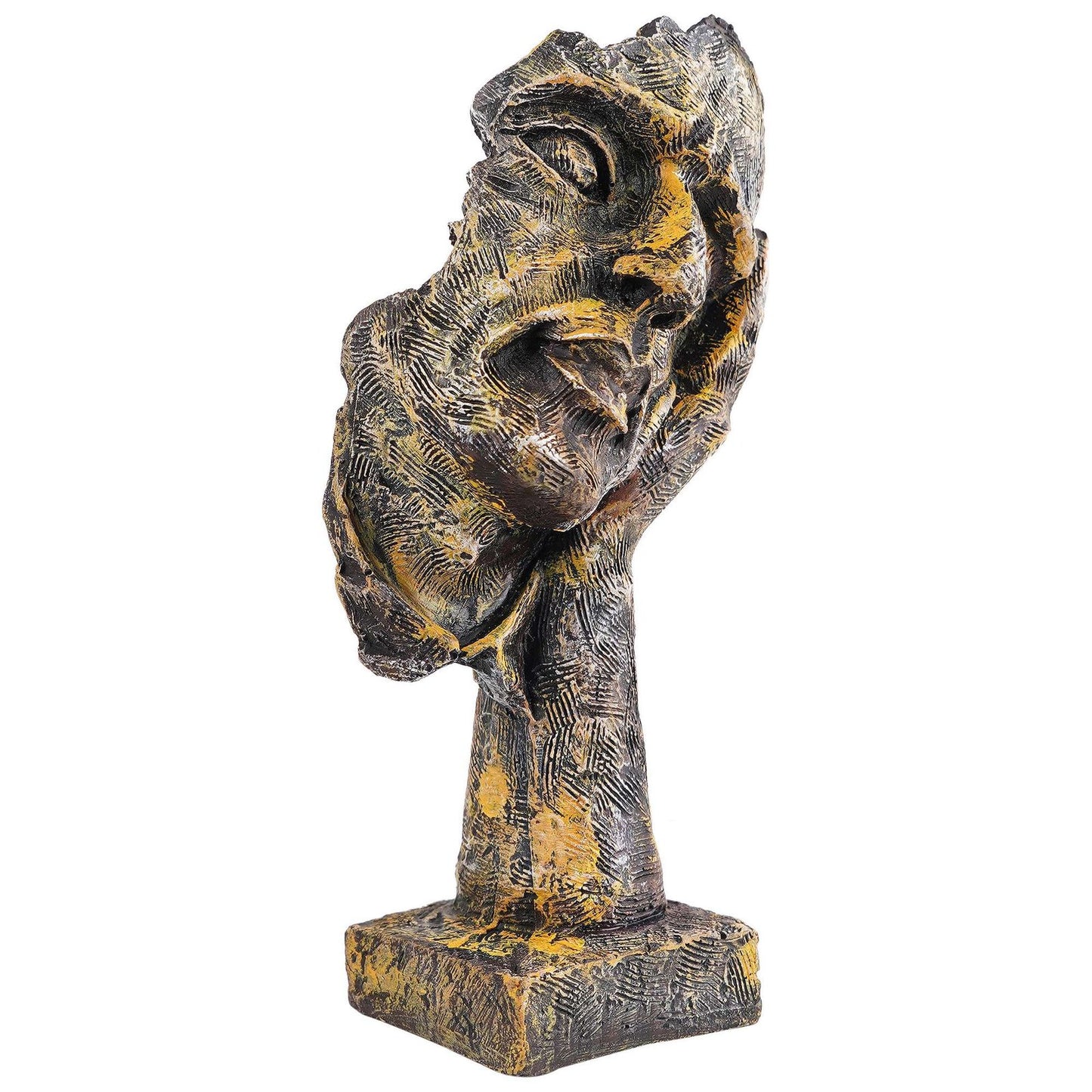 Face Statue for Living Room/Bedroom/Home/Office House, Big Size murti Antique Idol Abstract Art Decor showpiece Good for Gifts an Any Occasion Anniversary