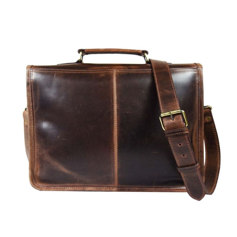 Buffalo Leather Laptop Bag