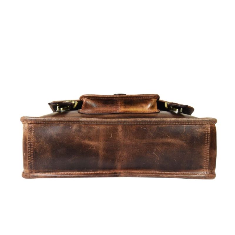 Buffalo Leather Laptop Bag