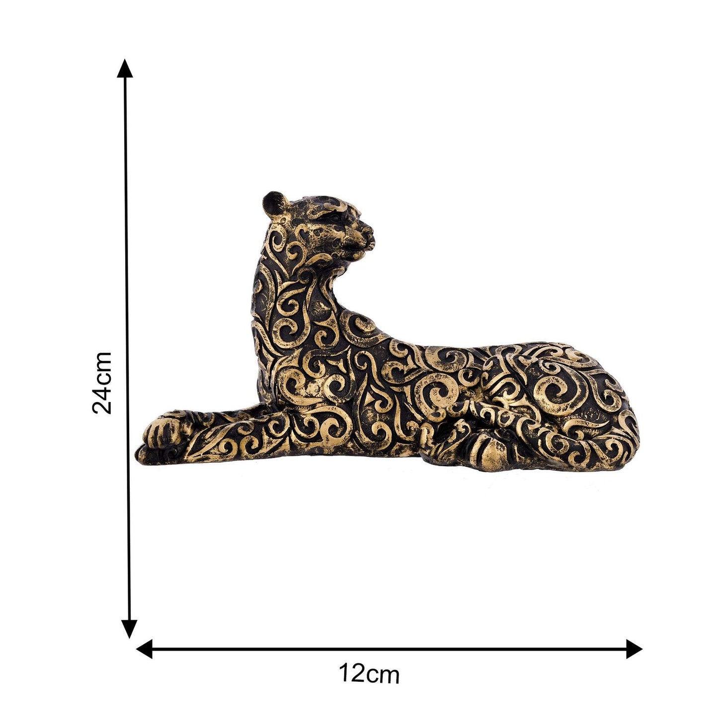 Sitting Panther Showpiece