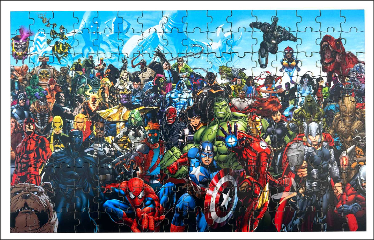Wooden Marvel Avengers Jigsaw Puzzle
