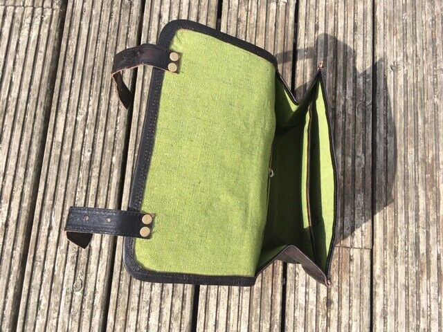 Leather Motorcycle Black Side bags