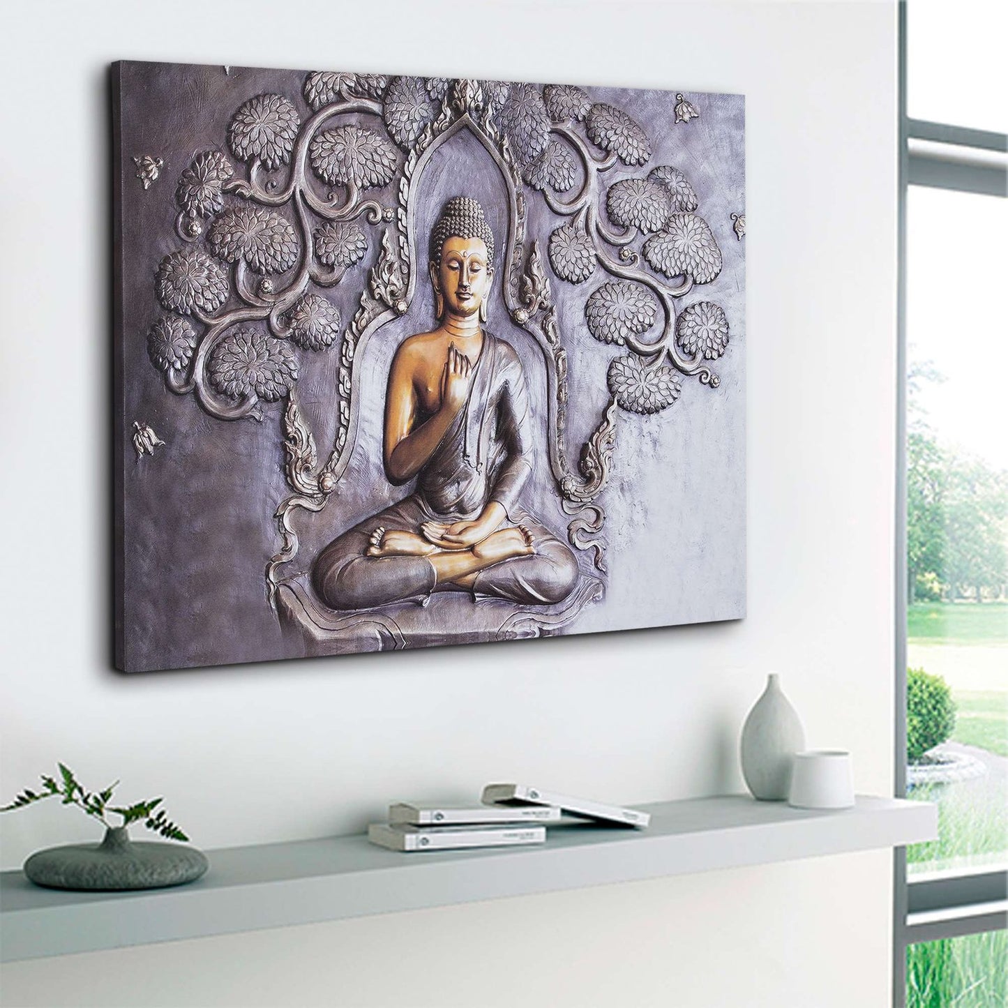 Framed Canvas Painting