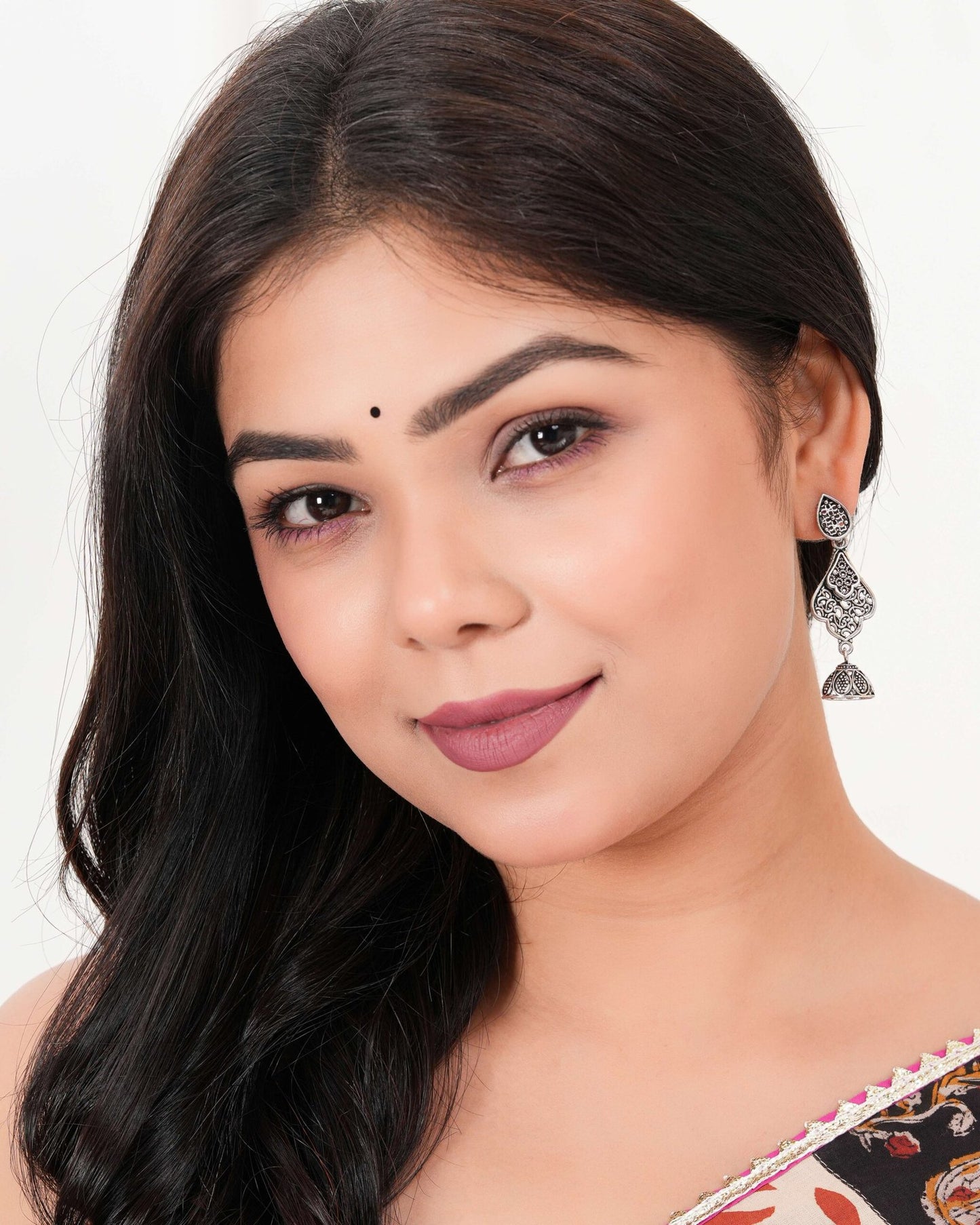 Women’s Indian Bollywood Stylish AZ838-OXidised Earrings Traditional Ethnic Jhumka/Jhumki Earrings for Women – Unique Design -AZ838-OX-ER20